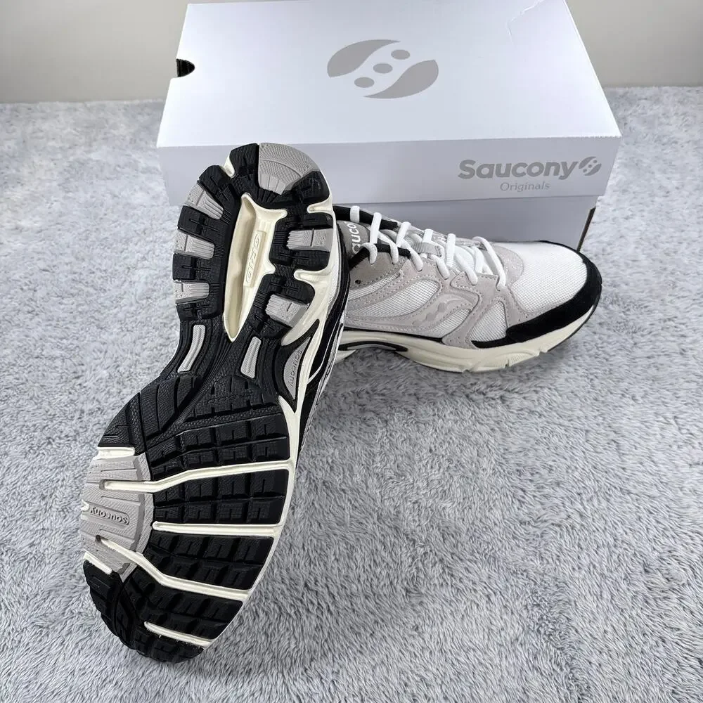 NIB Saucony Ride Millennium Black and White‎ Size 10 M / 11.5 W S70856-4
